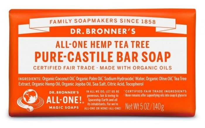 Dr Bronner Tea Tree Såpe 140 Gr v:6385070