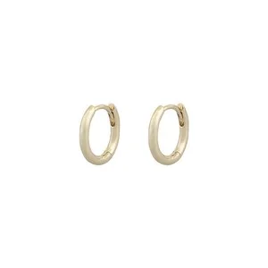 Snö Of Sweden Sevilla Small Ring Earring Plain Gold 12mm v:5340168