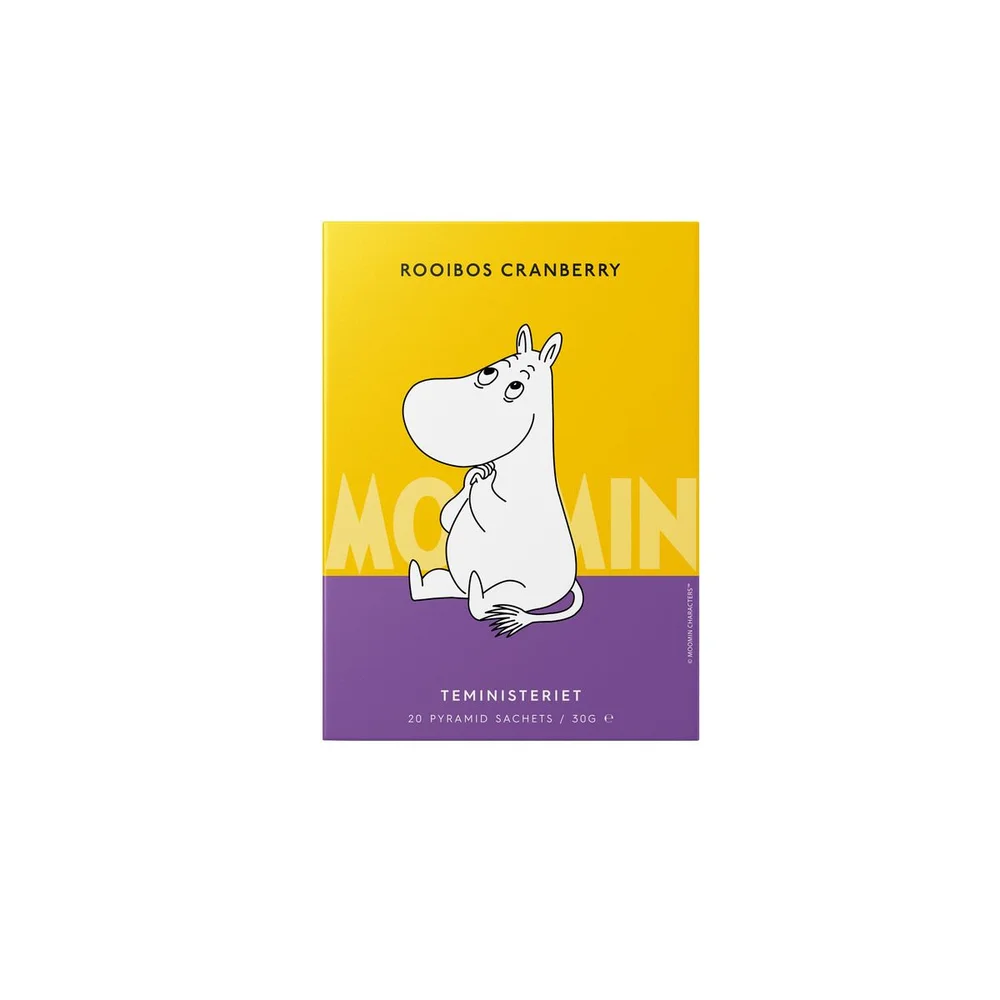 Teministeriet Moomin Rooibos Cranberry pyramider – 20 stk. v:5155831