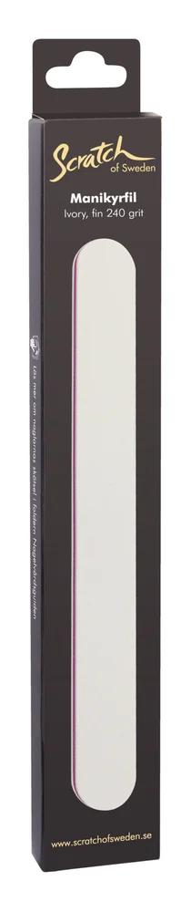 Manicure File Ivory – Scratch Nails v:9492366