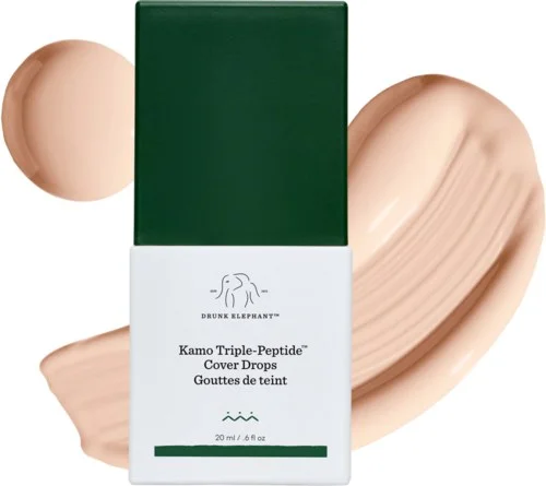 Drunk Elephant Kamo Triple-Peptide™ Cover Drops 1C v:4101437 Drunk Elephant Kamo Triple-Peptide™ Cover Drops 1C v:4101437