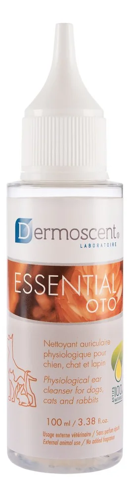 Dermoscent Essential Oto, fysiologisk ørerens til hund og katt – 100 ml. v:2124491 Dermoscent Essential Oto, fysiologisk ørerens til hund og katt – 100 ml. v:2124491