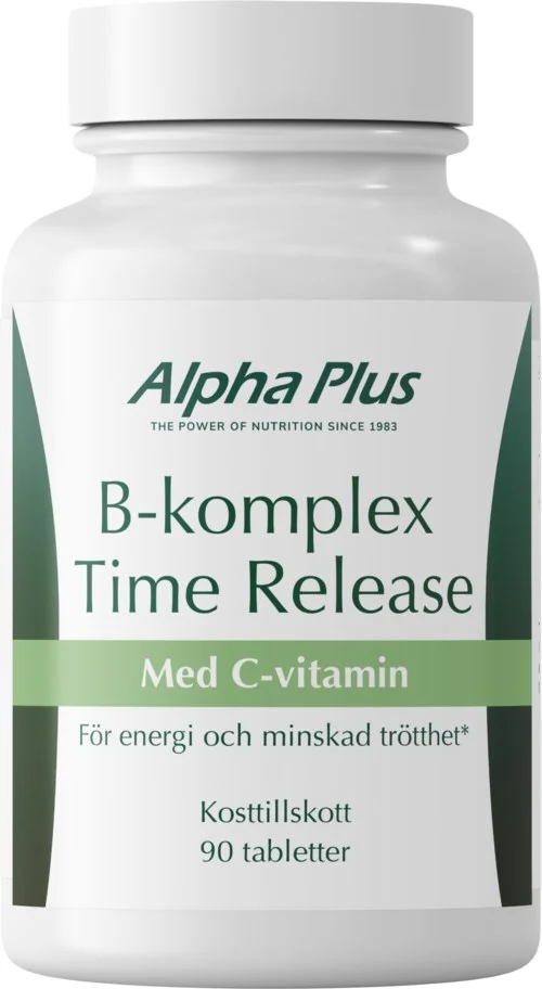 Alpha Plus B-Komplex Time Release 90 Tabs v:9473457 Alpha Plus B-Komplex Time Release 90 Tabs v:9473457
