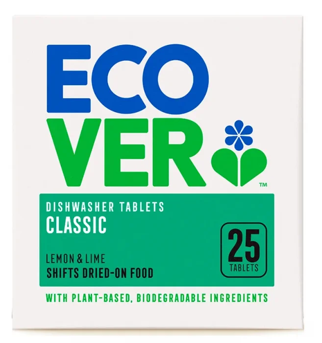 Ecover Oppvasktabletter Sitron & Lime 25 stk v:9061915