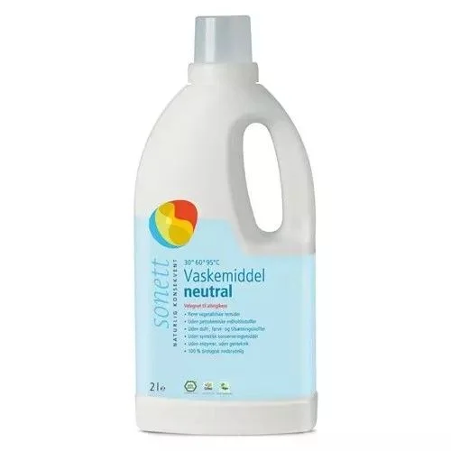 Sonett Flytende Vaskemiddel Nøytral 2 l v:2688396 Sonett Flytende Vaskemiddel Nøytral 2 l v:2688396