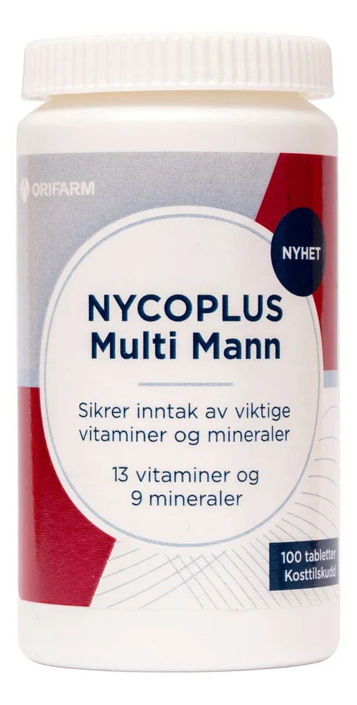 Nycoplus Multi Mann tabletter – 100 stk. v:6559062 Nycoplus Multi Mann tabletter – 100 stk. v:6559062