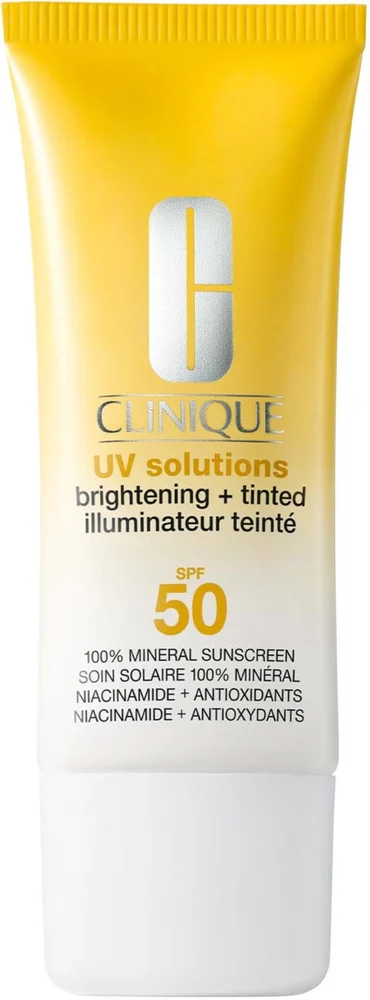 Clinique UV Solutions Brightening + Tinted Sunscreen SPF 50 Light v:1756198