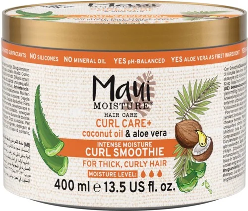 Maui Moisture Coconut Oil Coconut Oil Curl Smoothie Hair Mask 400 ml v:7637846