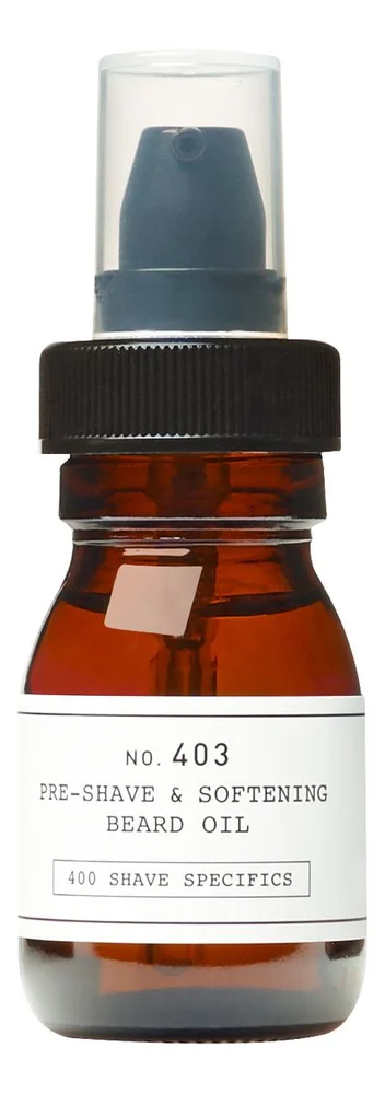 Depot 403 Pre-Shave & Softening Beard Oil – 30 ml. v:1628133 Depot 403 Pre-Shave & Softening Beard Oil – 30 ml. v:1628133