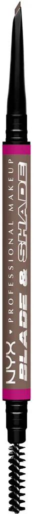 NYX PROFESSIONAL MAKEUP Blade & Shade Brow Pencil 03 Cool Ash Brown v:1163360 NYX PROFESSIONAL MAKEUP Blade & Shade Brow Pencil 03 Cool Ash Brown v:1163360