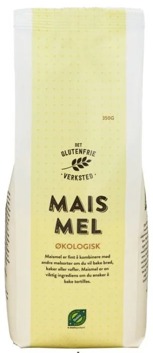 Økologisk Maismel 350g v:2897534 Økologisk Maismel 350g v:2897534