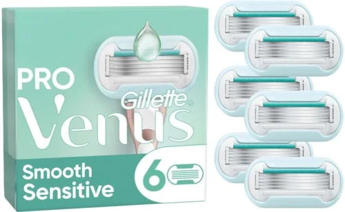 Gillette Venus Pro Smooth Sensitive Razor Blades 6 stk v:5928513