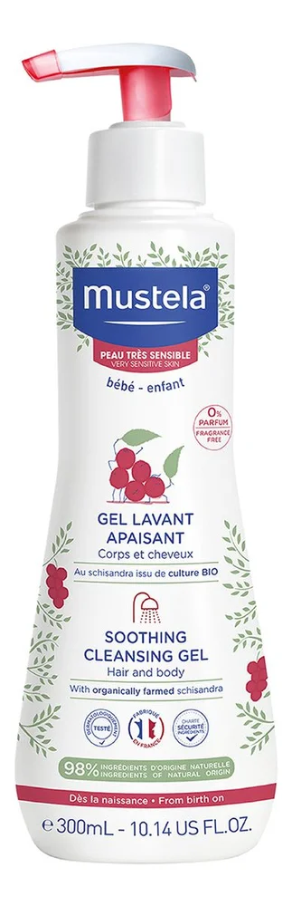 Mustela Soothing Cleansing Gel – 300 ml. v:3262713 Mustela Soothing Cleansing Gel – 300 ml. v:3262713