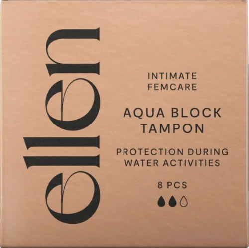 Ellen Aqua Block Tampon 8 pcs v:6643120 Ellen Aqua Block Tampon 8 pcs v:6643120