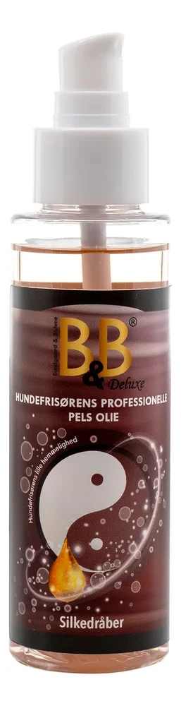 B&B Deluxe Professionel Pelsolie – Silkedråber – 100 ml. v:7499161 B&B Deluxe Professionel Pelsolie – Silkedråber – 100 ml. v:7499161