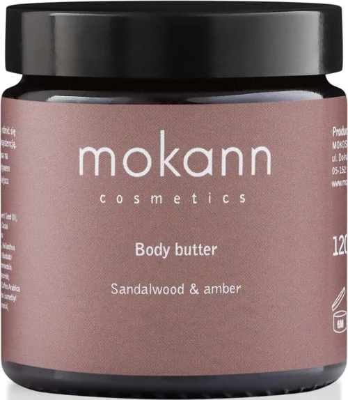 Mokann Sandalwood & Amber Body Butter 120 ml v:3177285