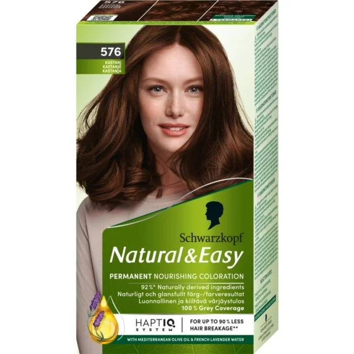 Schwarzkopf Natural & Easy 576 Kastanje v:7762651
