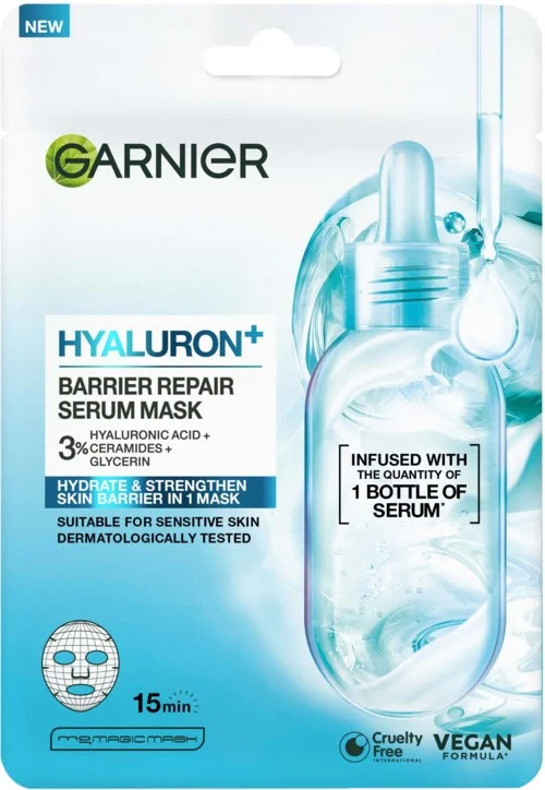 Garnier Hyaluron+ Barrier Repair Sheet Mask For Sensitive Skin 28 g v:1144659