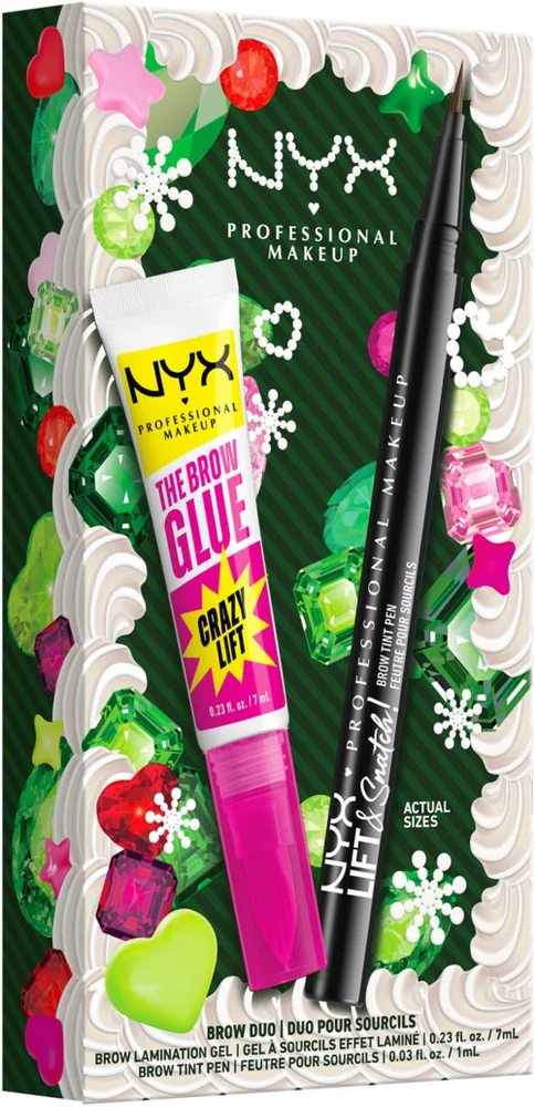 NYX PROFESSIONAL MAKEUP Brow Duo 01 Ash Brown v:7275303 NYX PROFESSIONAL MAKEUP Brow Duo 01 Ash Brown v:7275303