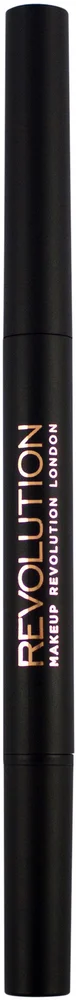 Revolution Beauty London Duo Brow Pencil Medium Brown v:3590091