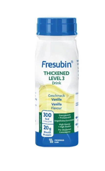 Fresubin Thickened Level 3 næringsdrikk vanilje 4×200 ml v:3106918