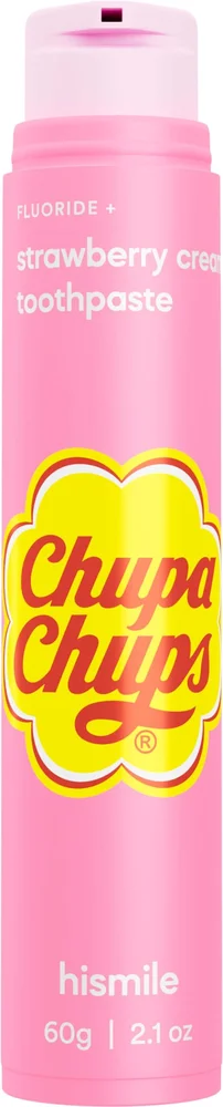 Hismile Chupa Chups Strawberry Cream Toothpaste 60 ml v:2888208 Hismile Chupa Chups Strawberry Cream Toothpaste 60 ml v:2888208