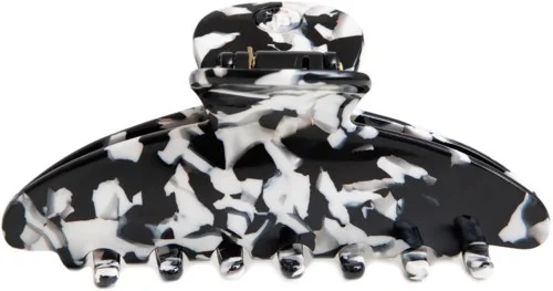 ByBarb Hair Claw Grace Black And White v:7181527