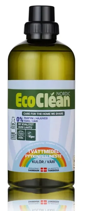 EcoClean Tøyvask Fargefritt og Duftfritt 1000 ml v:7468381 EcoClean Tøyvask Fargefritt og Duftfritt 1000 ml v:7468381
