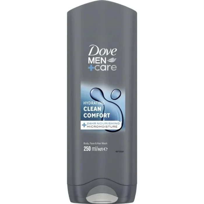 Dove Men+Care Clean Comfort Shower Gel 250 ml v:7288129 Dove Men+Care Clean Comfort Shower Gel 250 ml v:7288129