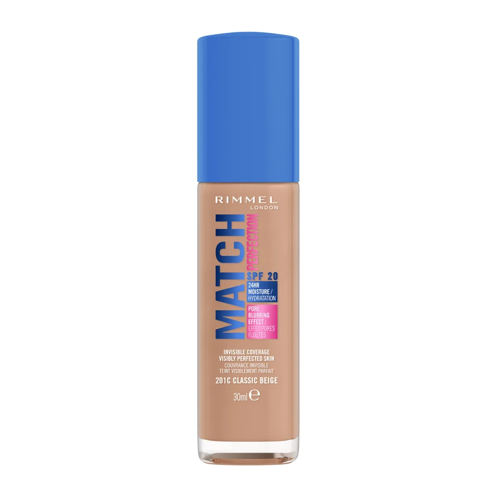 Match Perfection Liquid Foundation 201 Classic Beige - Rimmel v:4288682