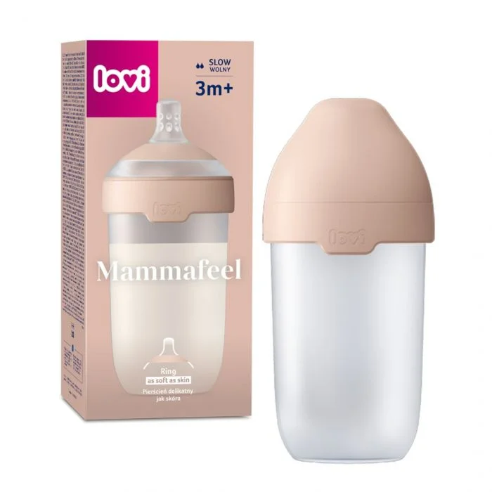 LOVI Mammafeel tåteflaske 250 ml 3 mnd+ v:1587852