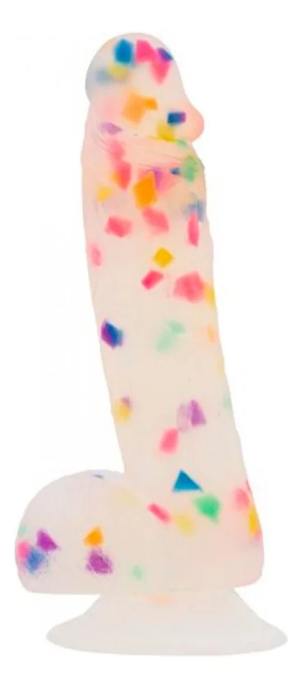 Addiction Party Marty Confetti Dildo – 18 cm. v:7986949 Addiction Party Marty Confetti Dildo – 18 cm. v:7986949