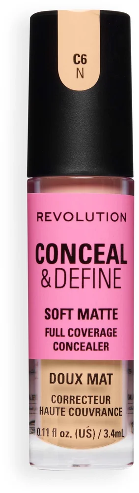 Revolution Beauty London Conceal and Define Full Coverage Concealer C6N v:6148019 Revolution Beauty London Conceal and Define Full Coverage Concealer C6N v:6148019