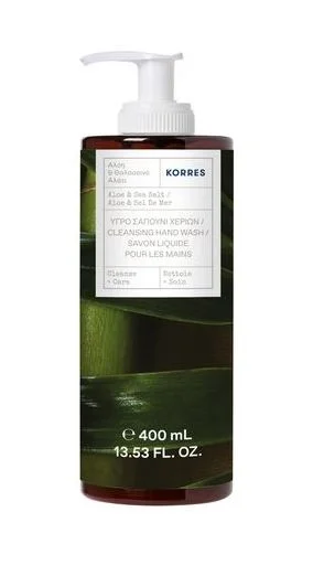 Korres Aloe Sea Salt Hand Wash 400ml v:2252201 Korres Aloe Sea Salt Hand Wash 400ml v:2252201
