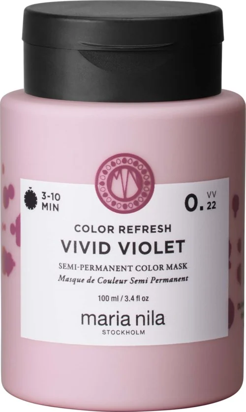 maria nila Colour Refresh Semi-Permanent Color Mask 0.22 Vivid Violet v:6519169