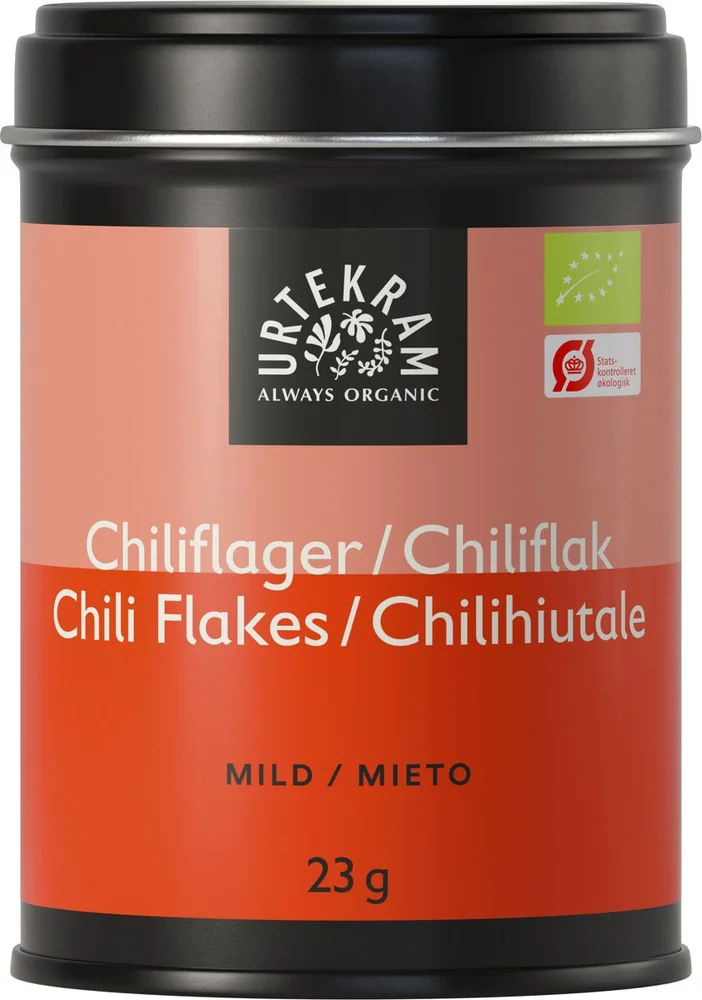 Urtekram Food Chili flak, Ø - 23g v:8576144