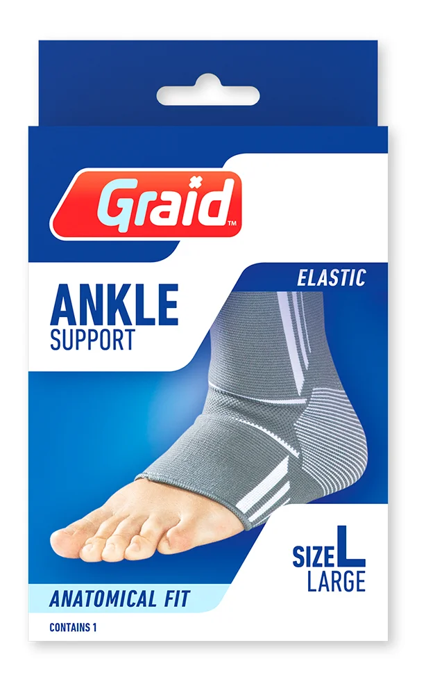 Graid Elastisk Ankelstøtte L – 1 stk. v:7257189