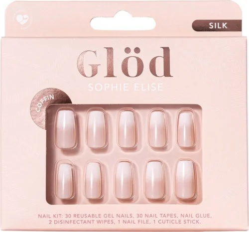 Glöd Sophie Elise Gel Nails Coffin Silk v:9128282 Glöd Sophie Elise Gel Nails Coffin Silk v:9128282