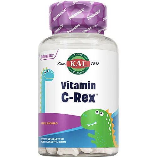 Dinosaurs Vitamin C-Rex Tygge tabletter Barn v:2008862
