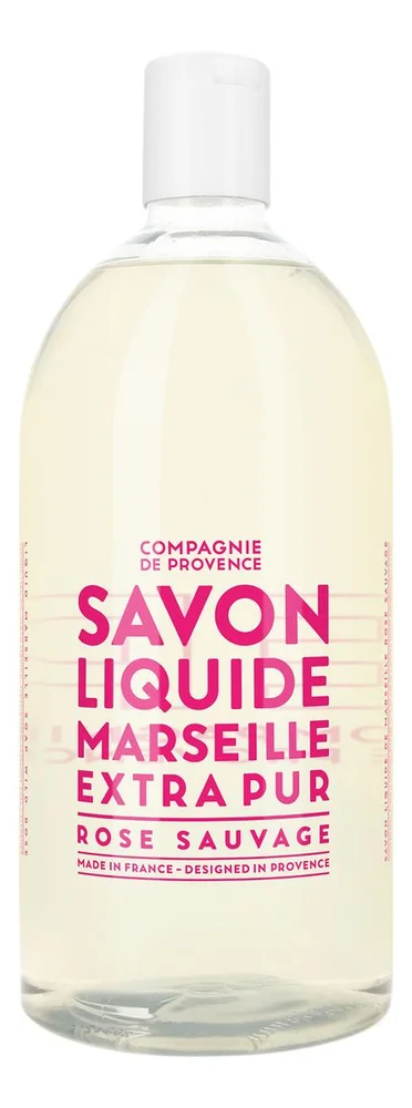 Compagnie de Provence Liquid Marseille Soap Refill Wild Rose – 1000 ml. v:8144580 Compagnie de Provence Liquid Marseille Soap Refill Wild Rose – 1000 ml. v:8144580