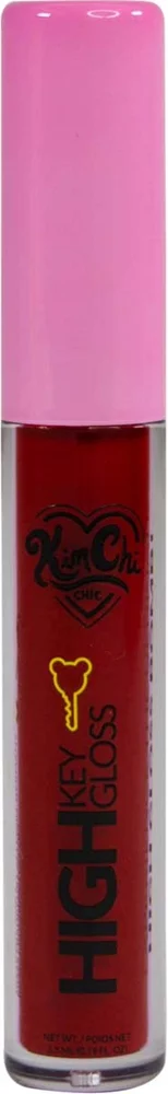 KimChi Chic High Key Gloss Full Coverage Lipgloss Pomegranate v:9321124 KimChi Chic High Key Gloss Full Coverage Lipgloss Pomegranate v:9321124