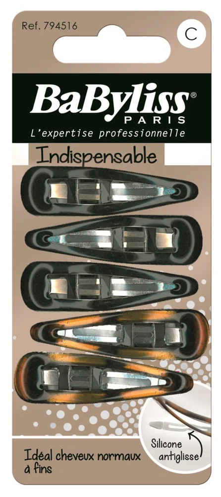 BaByliss Paris Accessories Klämma anti-glid 5 st v:6341515 BaByliss Paris Accessories Klämma anti-glid 5 st v:6341515