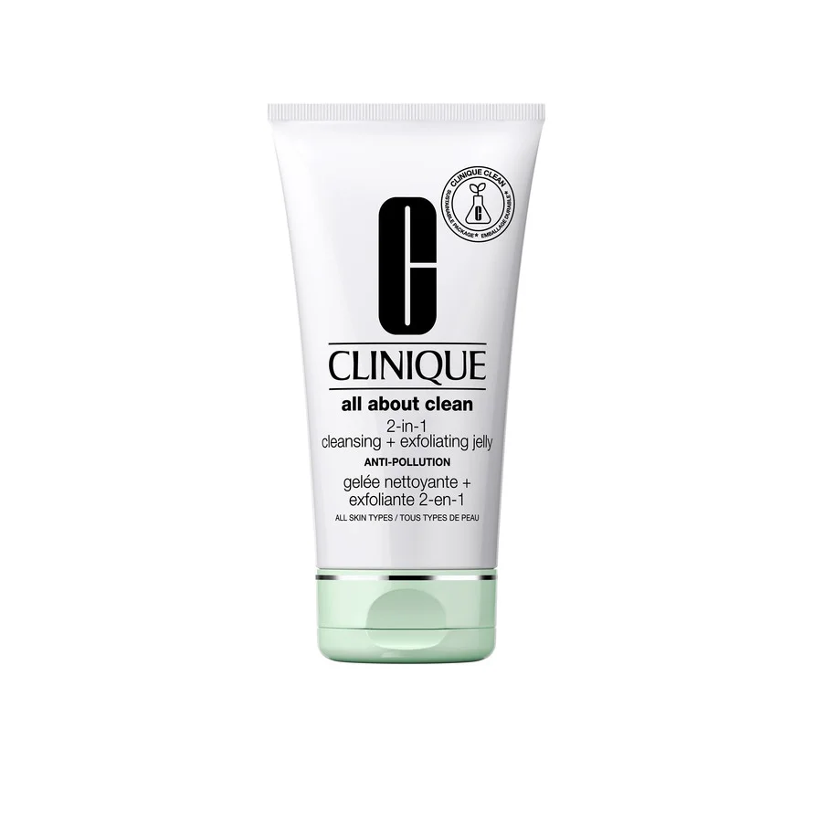 All About Clean 2-in-1 Cleansing + Exfoliating Jelly Anti-Pollution 150 ml – Clinique v:9172224 All About Clean 2-in-1 Cleansing + Exfoliating Jelly Anti-Pollution 150 ml – Clinique v:9172224