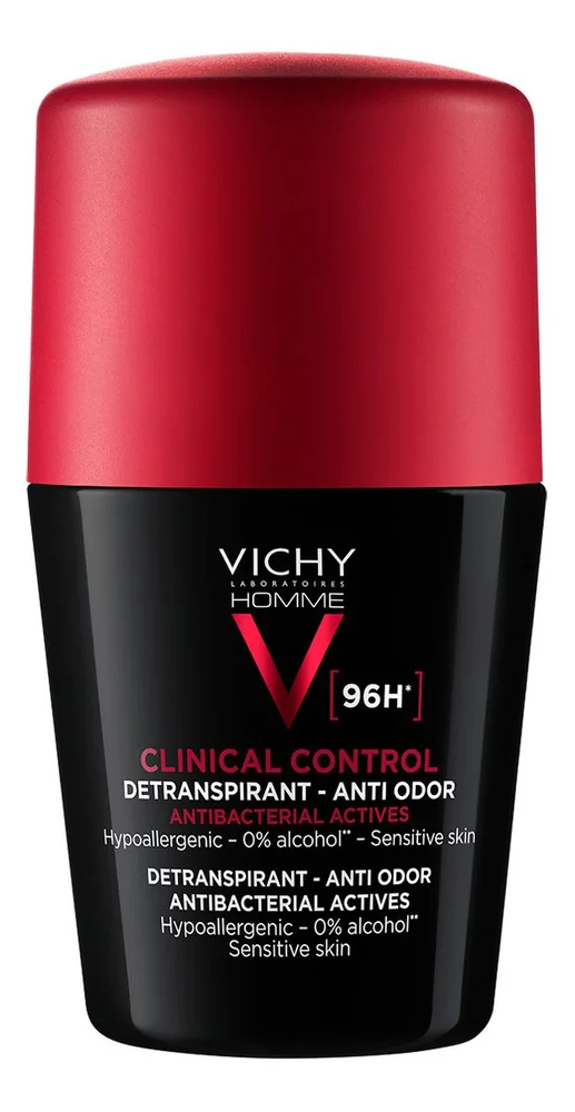 Vichy Homme Clinical Control Deo Roll-on 96Hr – 50 ml. v:3153915 Vichy Homme Clinical Control Deo Roll-on 96Hr – 50 ml. v:3153915