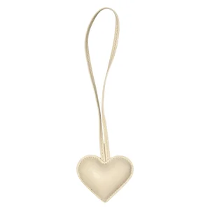 DARK Heart Bag Charm Pale Yellow 1pcs v:2997571