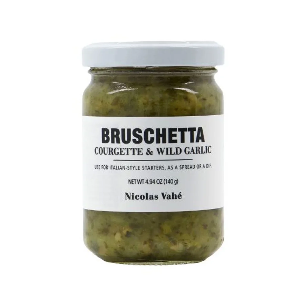 Nicolas Vahé Bruschetta, courgette & wild garlic – 140 g. v:1717678