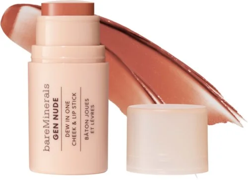 bareMinerals GEN NUDE Dew in One Cheek & Lip Stick Bare Necessity v:7932249