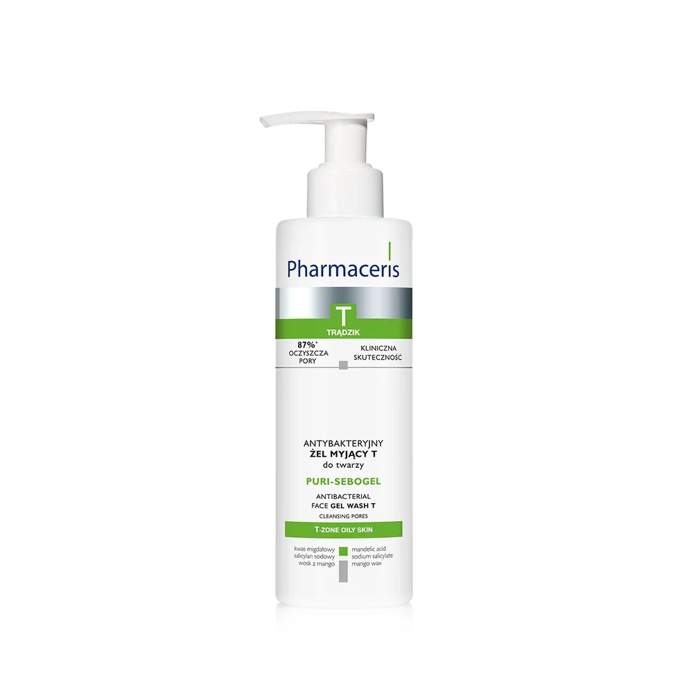 Pharmaceris T Puri-Sebogel Rensegel Uren hud – 190 ml. v:1726971 Pharmaceris T Puri-Sebogel Rensegel Uren hud – 190 ml. v:1726971