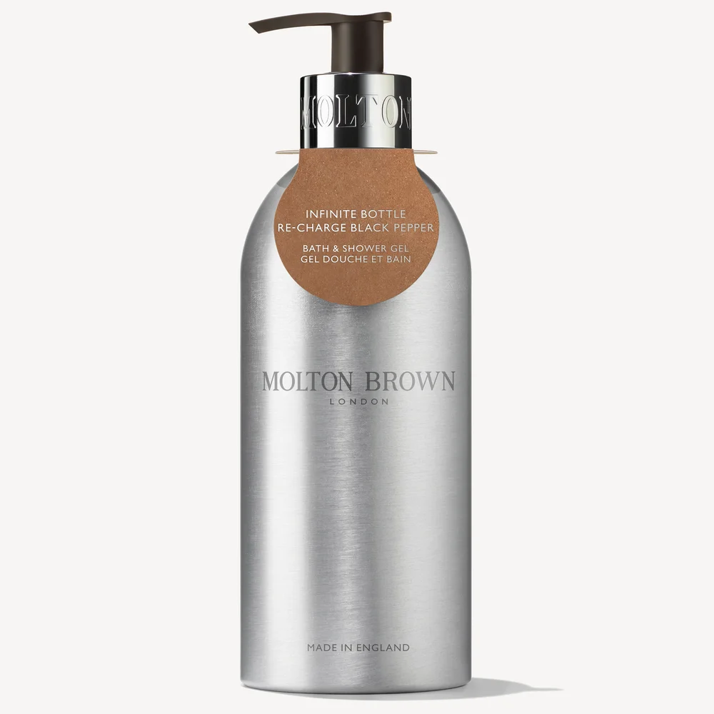 Infinite Bottle Re-Charge Black Pepper Bath & Shower Gel 400 ml – Molton Brown v:7423698 Infinite Bottle Re-Charge Black Pepper Bath & Shower Gel 400 ml – Molton Brown v:7423698