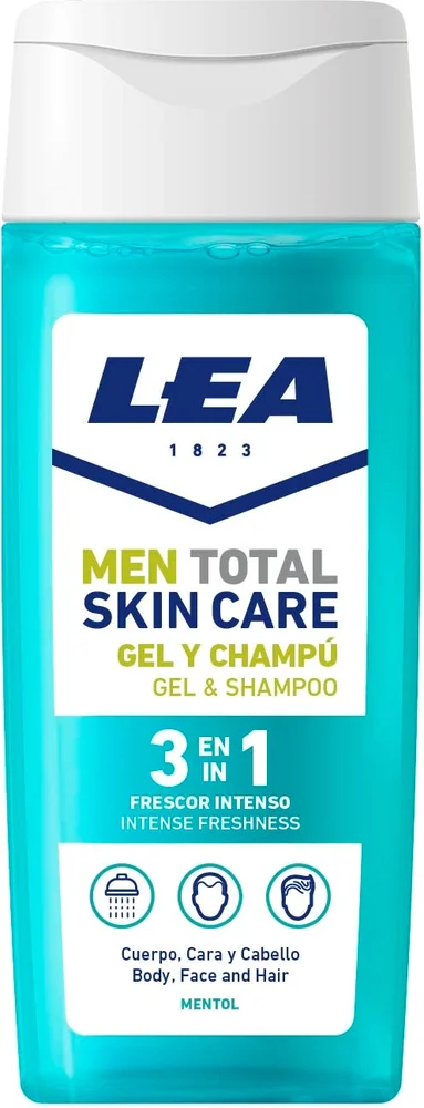 LEA Men 3 in 1 Intense & Freshness Shower Gel and Shampoo 300 ml v:2565995